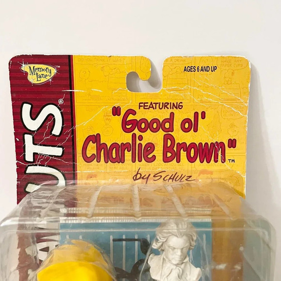 Peanuts Good ol Charlie Brown Schroeder Grand Piano Beethoven Bust Music Flaws - Picture 5 of 15